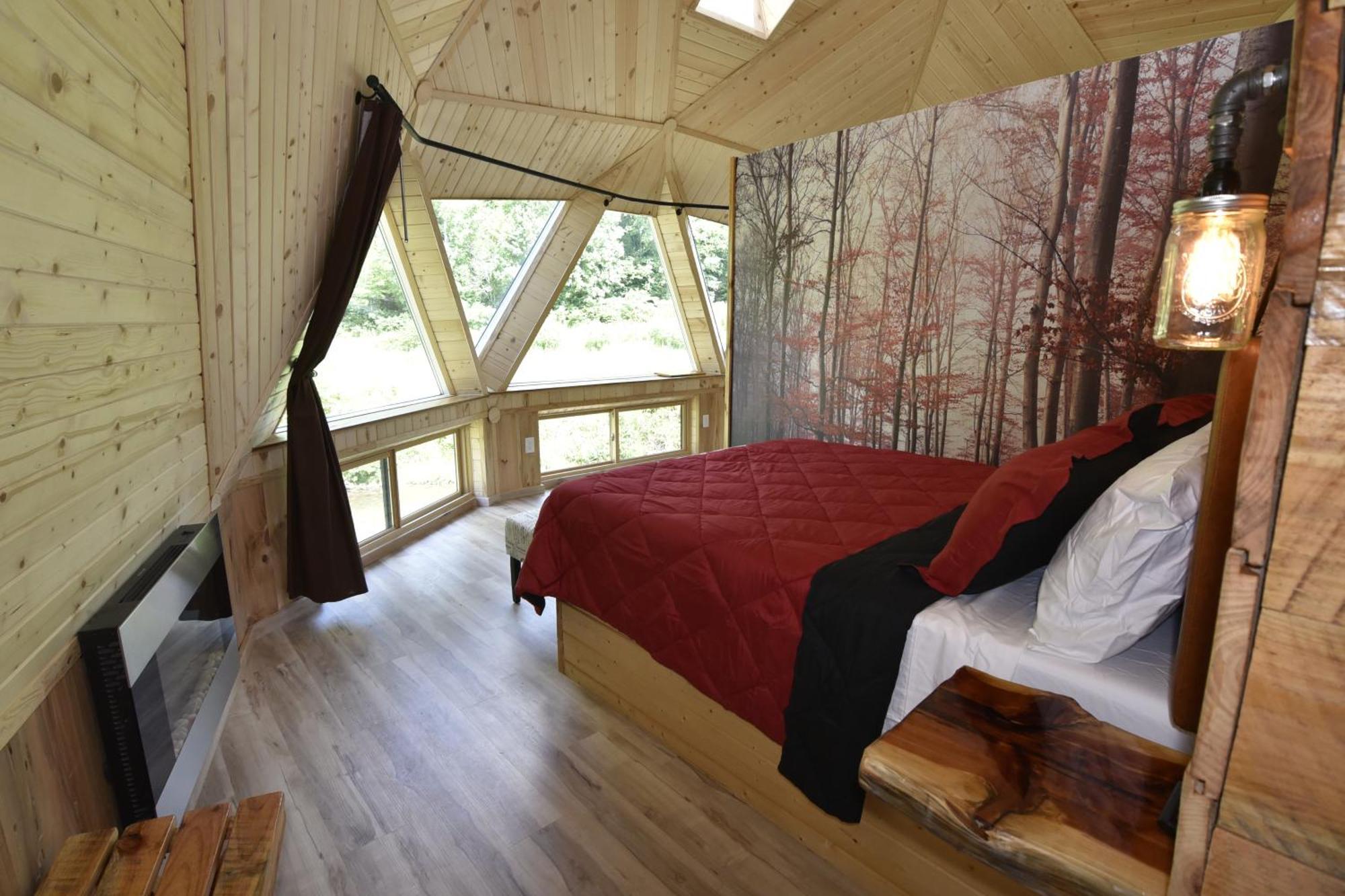 Natahala Glamping Red Dome #23 Βίλα Topton Εξωτερικό φωτογραφία